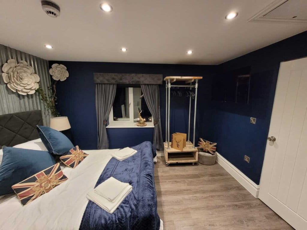 James Brindley deluxe king room